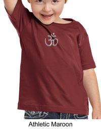 Kids Yoga T-shirt Aum Hindu Patch Meditation Toddler Tee Shirt Kids Yoga T-shirt Aum Hindu Patch Meditation Toddler Tee Shirt