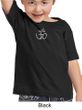 Kids Yoga T-shirt Aum Hindu Patch Meditation Toddler Tee Shirt