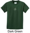 Kids Yoga T-shirt Aum Hindu Patch Meditation Youth Tee Shirt