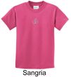 Kids Yoga T-shirt Aum Hindu Patch Meditation Youth Tee Shirt