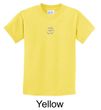 Kids Yoga T-shirt Aum Hindu Patch Meditation Youth Tee Shirt