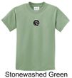 Kids Yoga T-shirt Aum Patch Sanskrit Youth Tee Shirt