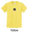 Kids Yoga T-shirt Aum Patch Sanskrit Youth Tee Shirt