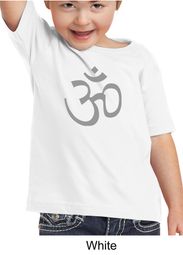 Kids Yoga T-shirt Aum Symbol Meditation Toddler Tee Shirt