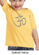Kids Yoga T-shirt Aum Symbol Meditation Toddler Tee Shirt