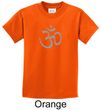 Kids Yoga T-shirt Aum Symbol Meditation Youth Tee Shirt