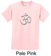 Kids Yoga T-shirt Aum Symbol Meditation Youth Tee Shirt
