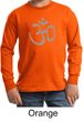 Kids Yoga T-shirt Aum Symbol Meditation Youth Tee Shirt