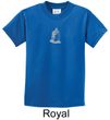 Kids Yoga T-shirt Buddha Buddhist Small Print Youth Tee Shirt