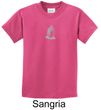 Kids Yoga T-shirt Buddha Buddhist Small Print Youth Tee Shirt