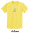 Kids Yoga T-shirt Buddha Buddhist Small Print Youth Tee Shirt