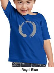 Kids Yoga T-shirt Enso Zen Meditation Toddler Tee Shirt