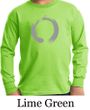 Kids Yoga T-shirt Enso Zen Meditation Youth Long Sleeve Shirt