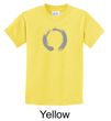 Kids Yoga T-shirt Enso Zen Meditation Youth Tee Shirt