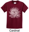 Kids Yoga T-shirt Lotus Flower Youth Tee