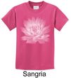 Kids Yoga T-shirt Lotus Flower Youth Tee