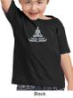 Kids Yoga T-shirt Lotus Pose Meditation Toddler Tee Shirt