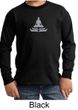 Kids Yoga T-shirt Lotus Pose Meditation Youth Long Sleeve Shirt