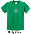 Kids Yoga T-shirt Lotus Pose Meditation Youth Tee Shirt