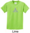 Kids Yoga T-shirt Lotus Pose Meditation Youth Tee Shirt