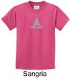 Kids Yoga T-shirt Lotus Pose Meditation Youth Tee Shirt