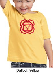 Kids Yoga T-shirt Muladhara Root Chakra Toddler Tee Shirt