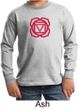 Kids Yoga T-shirt Muladhara Root Chakra Youth Long Sleeve Shirt