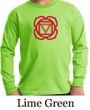Kids Yoga T-shirt Muladhara Root Chakra Youth Long Sleeve Shirt