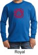 Kids Yoga T-shirt Muladhara Root Chakra Youth Long Sleeve Shirt