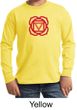 Kids Yoga T-shirt Muladhara Root Chakra Youth Long Sleeve Shirt