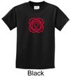 Kids Yoga T-shirt Muladhara Root Chakra Youth Tee Shirt