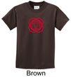 Kids Yoga T-shirt Muladhara Root Chakra Youth Tee Shirt