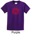 Kids Yoga T-shirt Muladhara Root Chakra Youth Tee Shirt