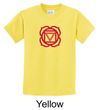 Kids Yoga T-shirt Muladhara Root Chakra Youth Tee Shirt