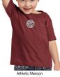 Kids Yoga T-shirt Om Symbol Small Print Toddler Tee Shirt