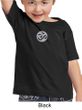 Kids Yoga T-shirt Om Symbol Small Print Toddler Tee Shirt