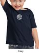 Kids Yoga T-shirt Om Symbol Small Print Toddler Tee Shirt