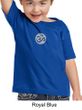 Kids Yoga T-shirt Om Symbol Small Print Toddler Tee Shirt