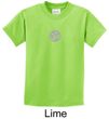 Kids Yoga T-shirt Om Symbol Small Print Youth Tee Shirt
