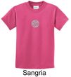 Kids Yoga T-shirt Om Symbol Small Print Youth Tee Shirt