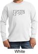 Kids Yoga T-shirt Sanskrit Yoga Text Youth Long Sleeve Shirt