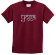 Kids Yoga T-shirt Sanskrit Yoga Text Youth Tee