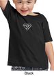 Kids Yoga T-shirt Super OM Small Print Toddler Tee