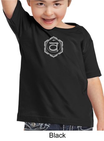 Kids Yoga T-shirt Swadhisthana Chakra Symbol Toddler Tee Shirt