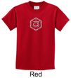 Kids Yoga T-shirt Swadhisthana Chakra Symbol Youth Tee Shirt