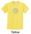 Kids Yoga T-shirt Swadhisthana Chakra Symbol Youth Tee Shirt