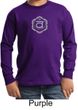 Kids Yoga T-shirt Swadhisthana Chakra Youth Long Sleeve Shirt