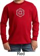 Kids Yoga T-shirt Swadhisthana Chakra Youth Long Sleeve Shirt