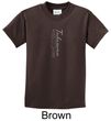 Kids Yoga T-shirt Tadasana Mountain Pose Youth Tee