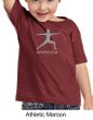 Kids Yoga T-shirt Warrior 2 Pose Meditation Toddler Tee Shirt